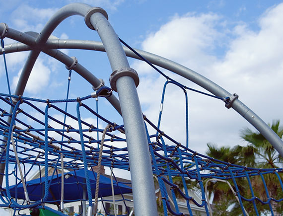 Children enjoying the Playground area at Markland | Amenities at the Markland Home Community in St. Augustine, Florida.